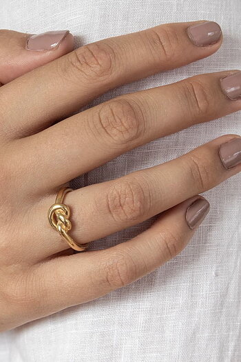 Annica Vallin - Knot  Ring Guld