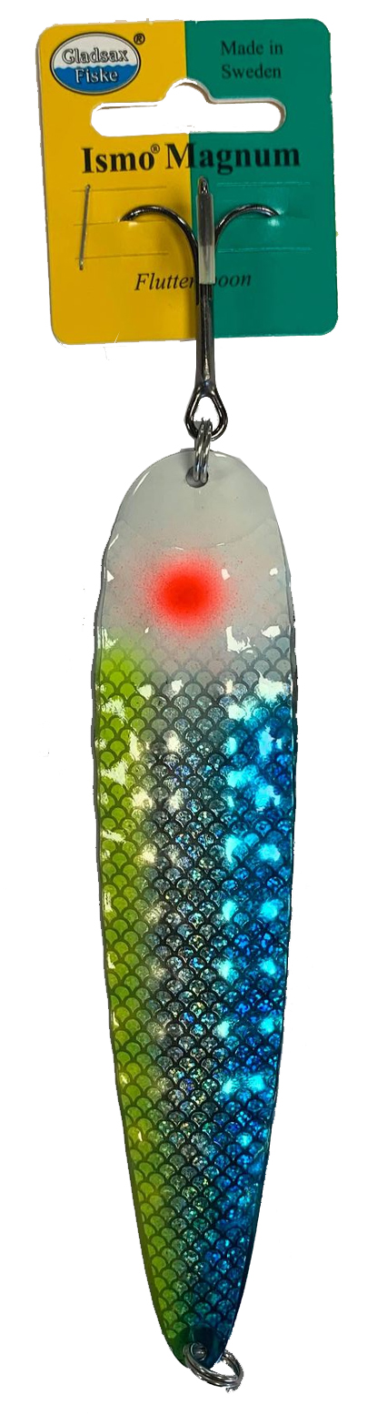 Ismo magnum 15cm 19g spoon drag for salmon trolling