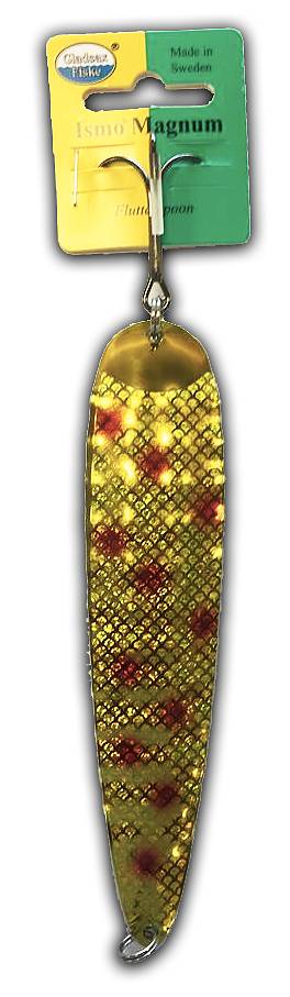 Ismo magnum 15cm 19g spoon drag for salmon trolling