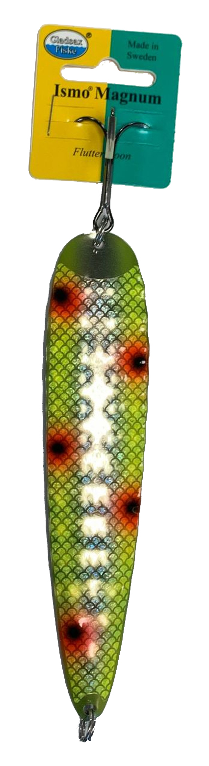 Ismo magnum 15cm 19g spoon drag for salmon trolling