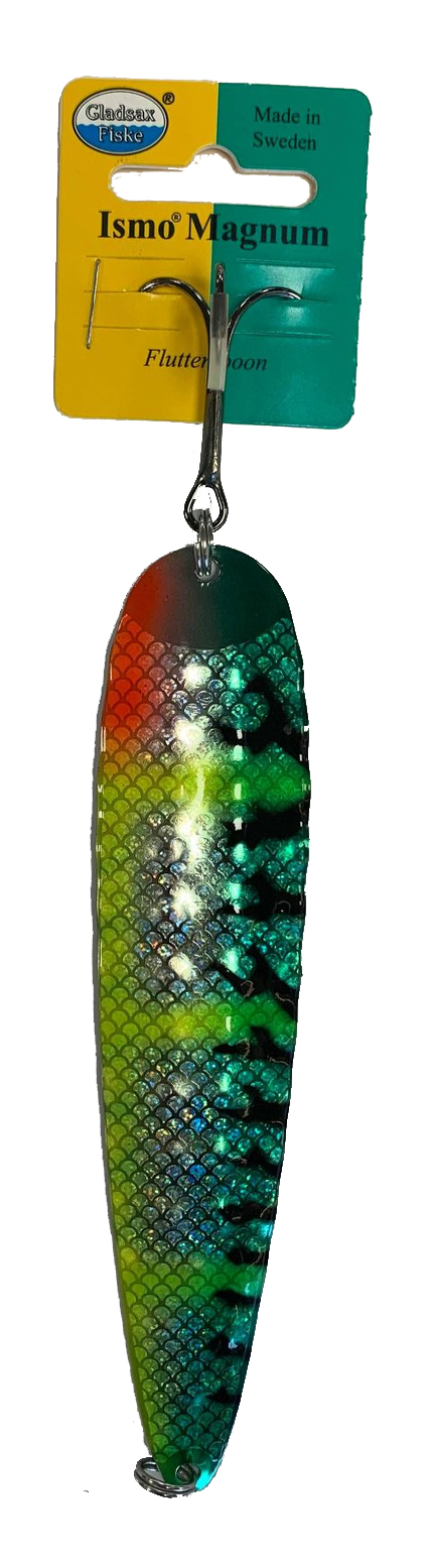 Ismo magnum 15cm 19g spoon drag for salmon trolling