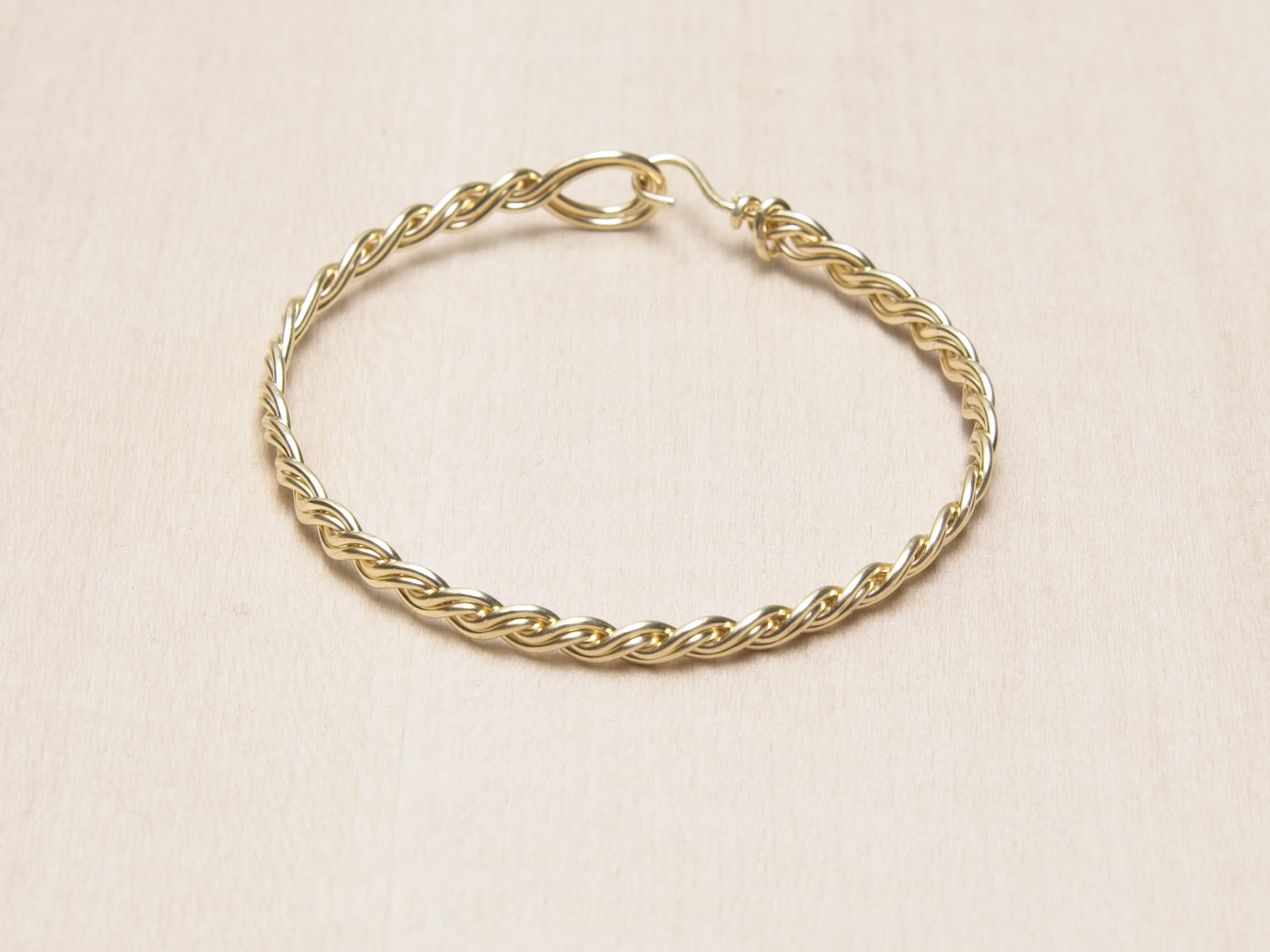 Twisted cuff