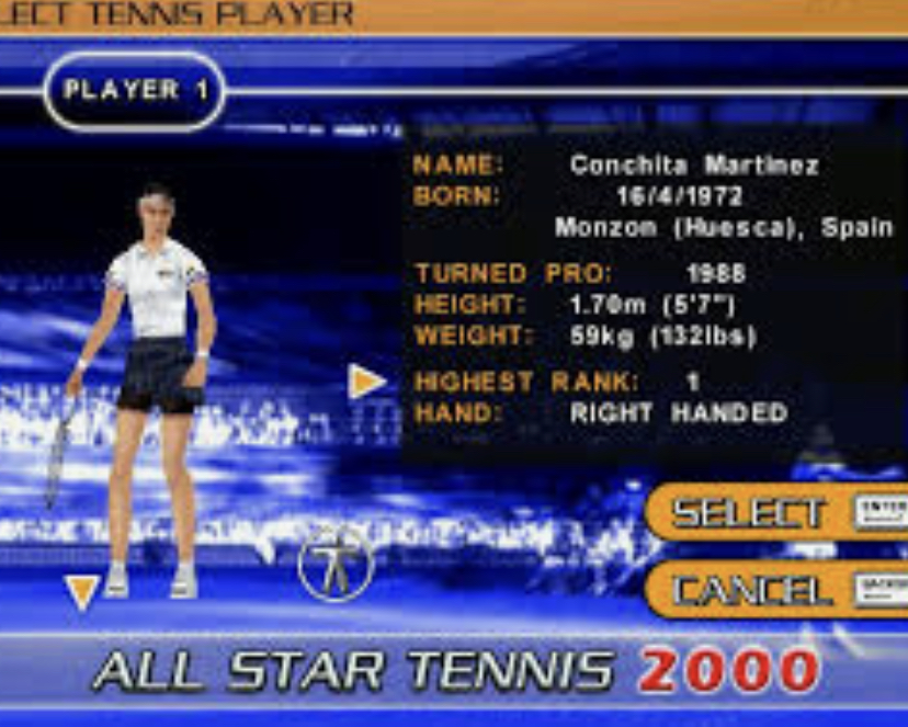 Allstar Tennis 2000 - PS1 - 3