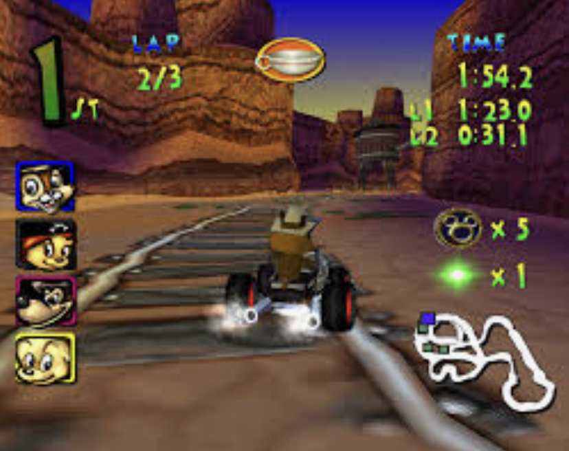 Disney's Magical Racing Tour - PS1 - 2