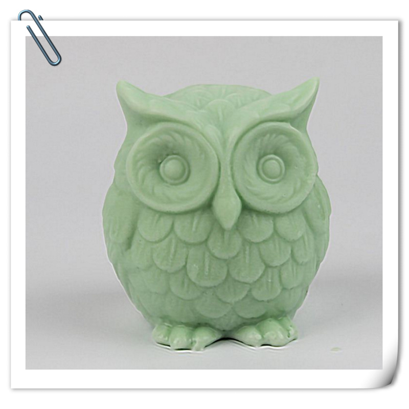 Silicone Resin Mold Owl 50mm
