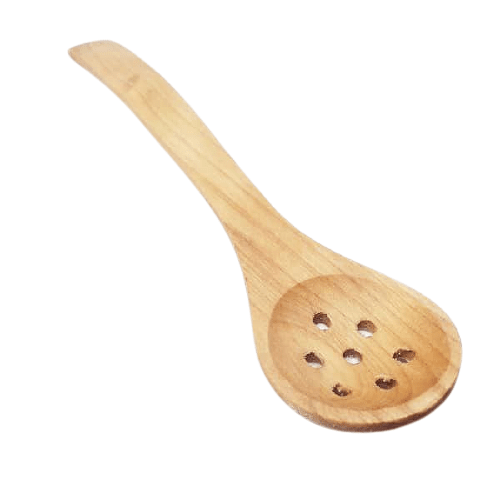 Olivsked, lång, trä, 185 mm - 3