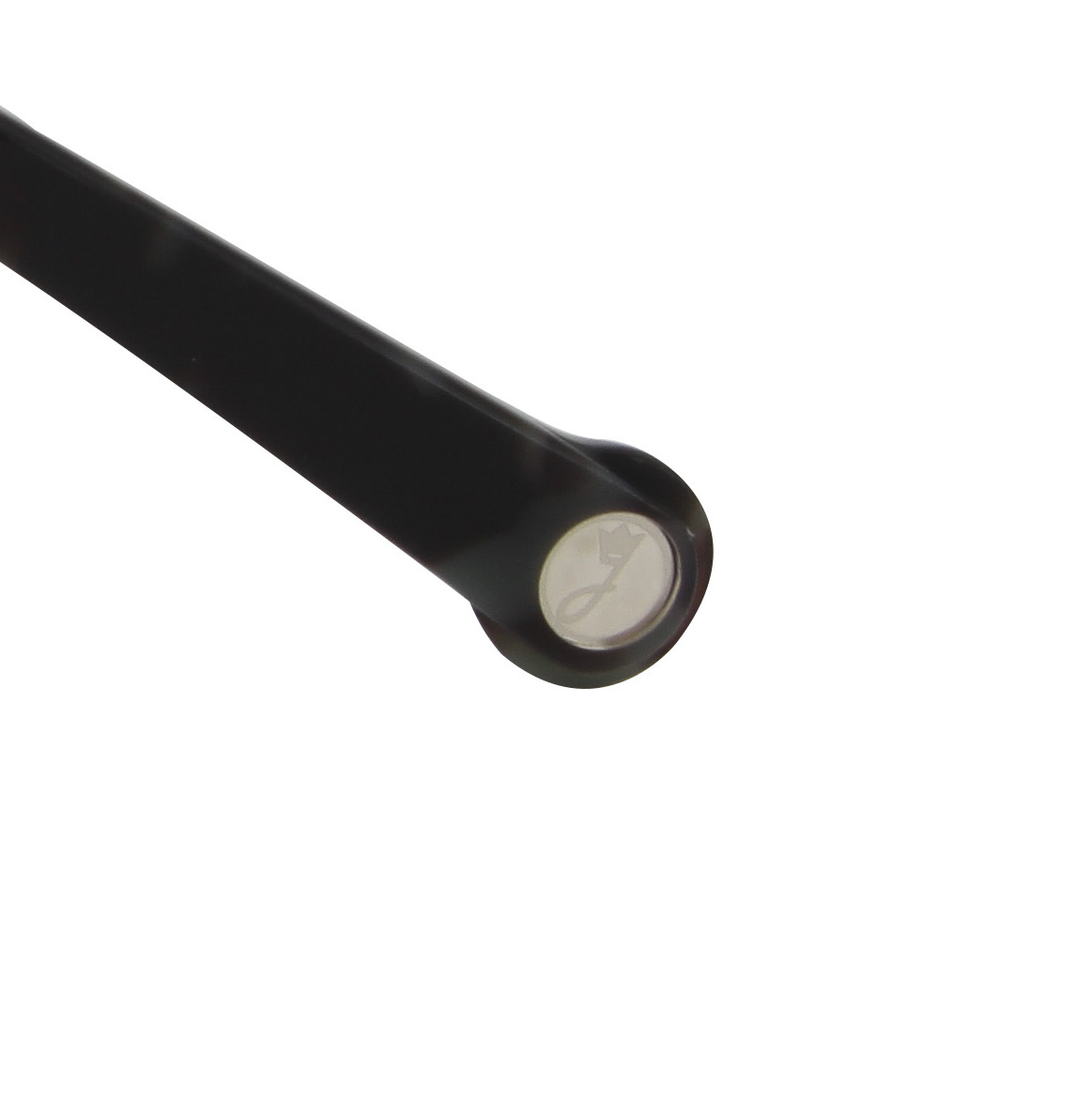 Jacadi JON barnglasögon - runda glasögon i svart & blått - komplett båge - skalmände