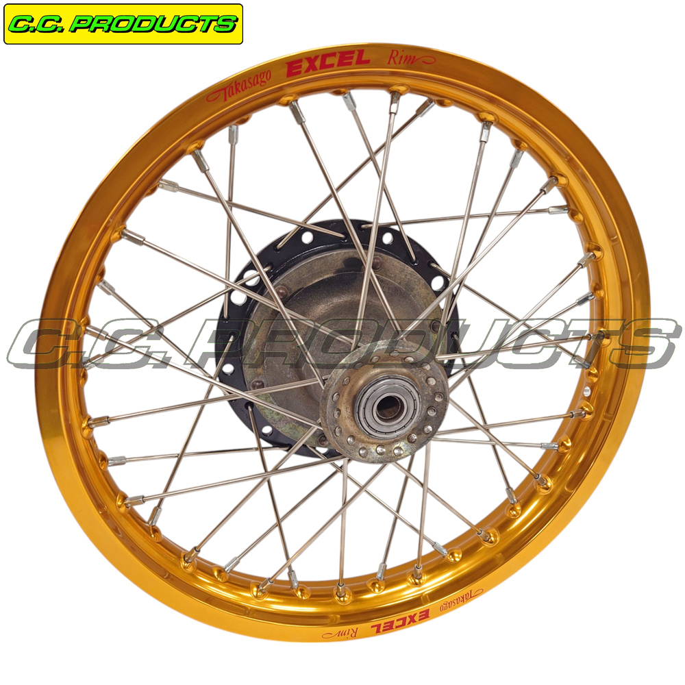 Spoke Set CZ MX 380 18-inch 69-78 Rear Wheel - 3