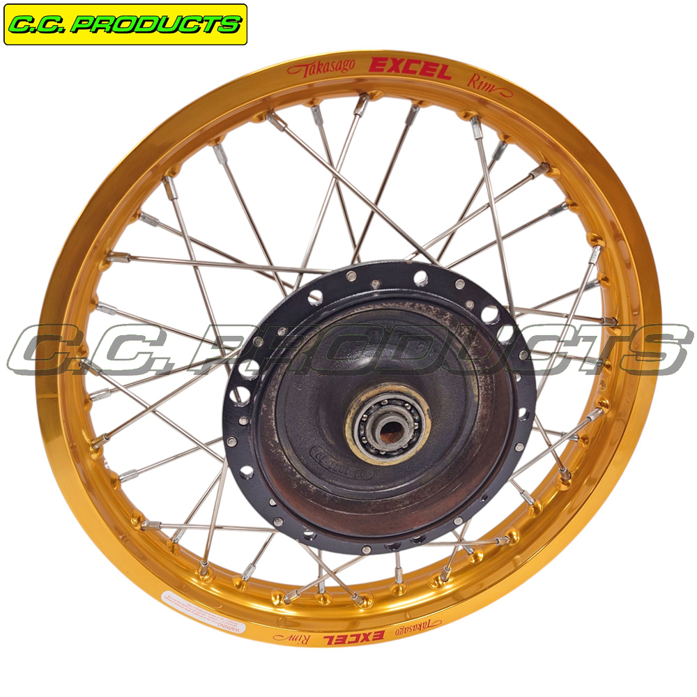 Spoke Set CZ MX 380 18-inch 69-78 Rear Wheel - 2