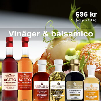 Vinäger & balsamico från Modena