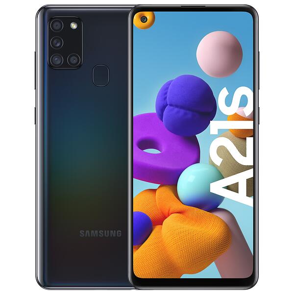 Samsung Galaxy A21s SM-A217F/DS Dual SIM 32GB - 1 År Garanti Begagnad - Svart