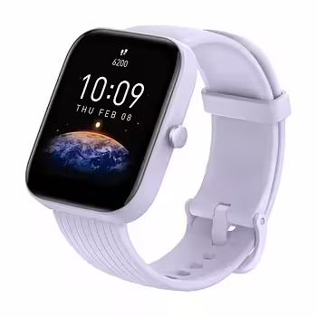 Amazfit Bip 3 - Begagnad i Nyskick - 6 Månader Garanti - Ljusblå - Original