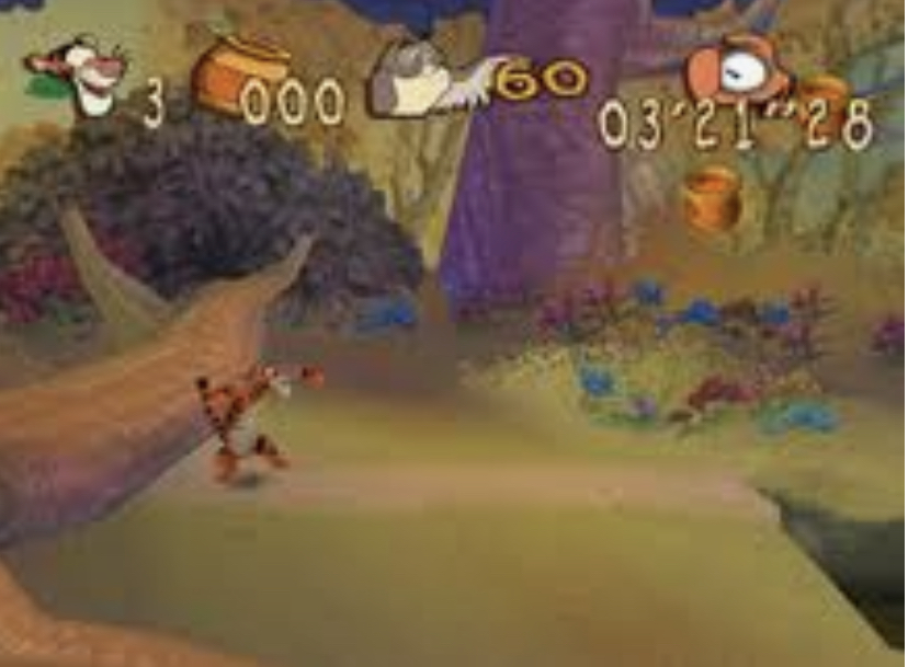 Donald Duck in Quack Attack / Tiggers honey hunt - Ps1 - 2