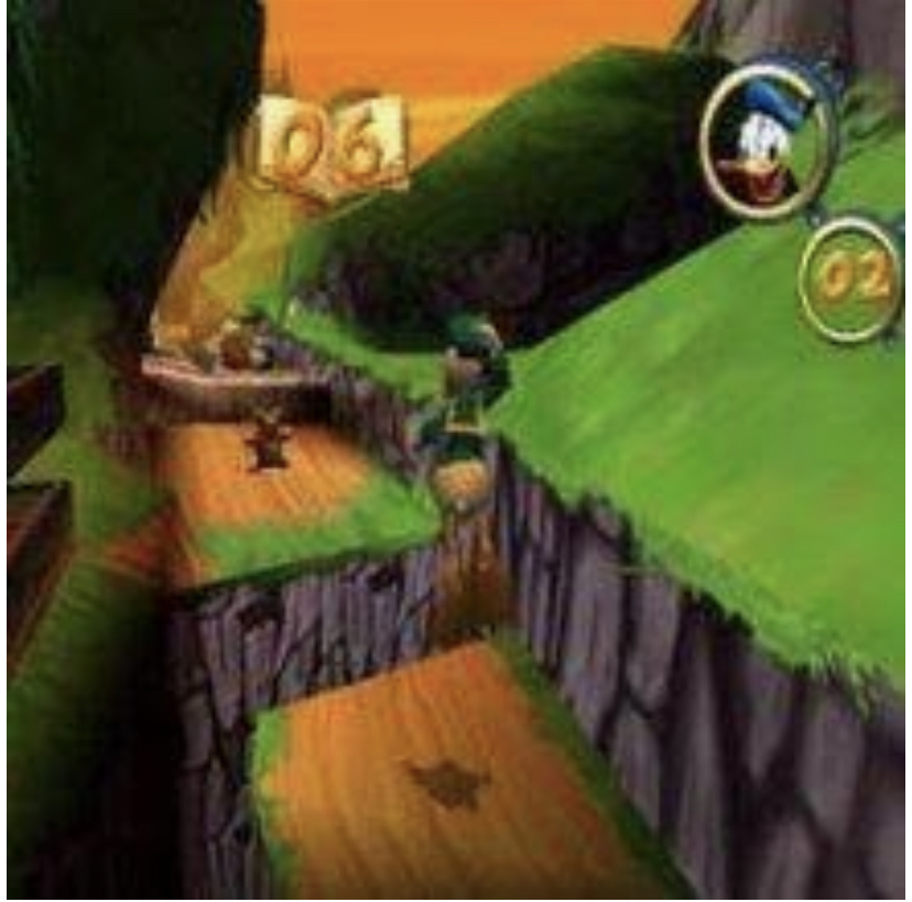 Donald Duck in Quack Attack / Tiggers honey hunt - Ps1 - 3