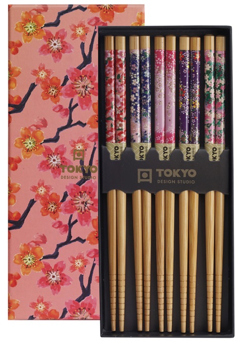 Ätpinnar Sakura, 5-pack