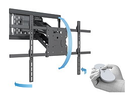 M Motorized Pull Down Full Motion Flexarm 42"-86"