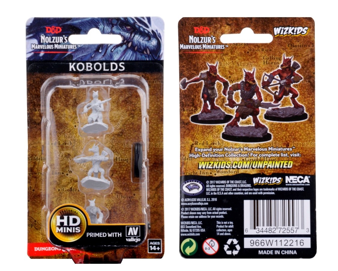 D&D Nolzurs Marvelous Miniatures: Kobolds