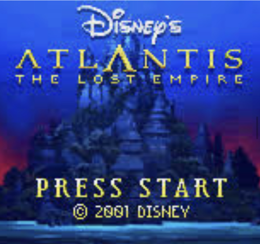 Atlantis - Disney s - GBC - 2