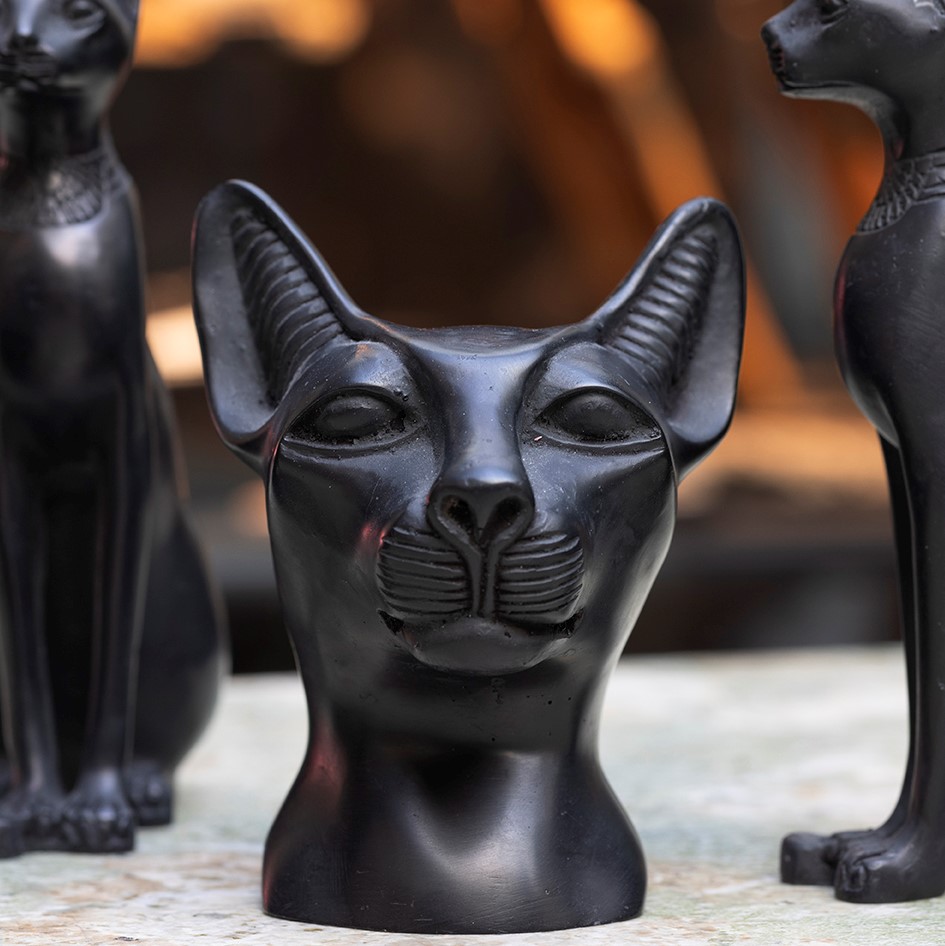Katthuvud Bastet, Egypten