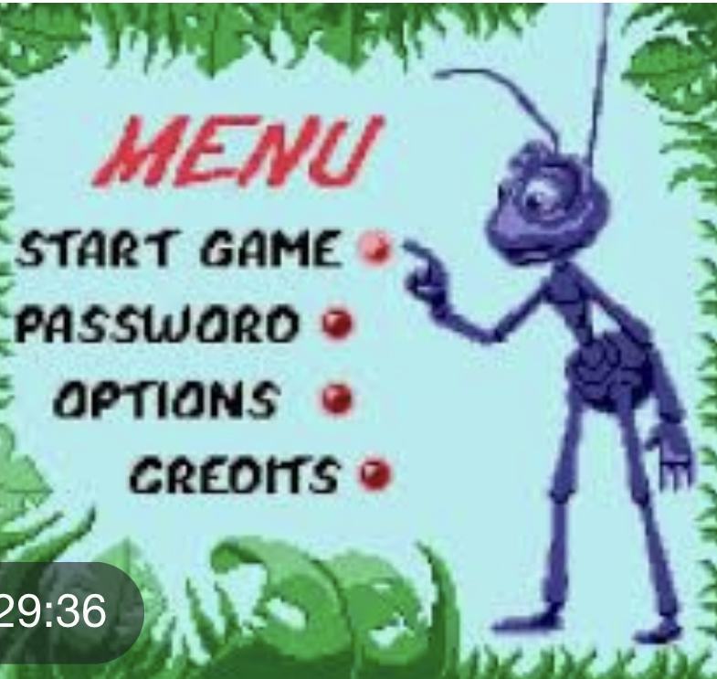 A Bugs Life - Disney - GBC - 2