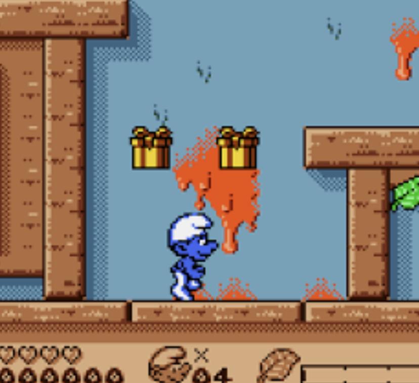 The Smurfs Nightmare - GBC - 4