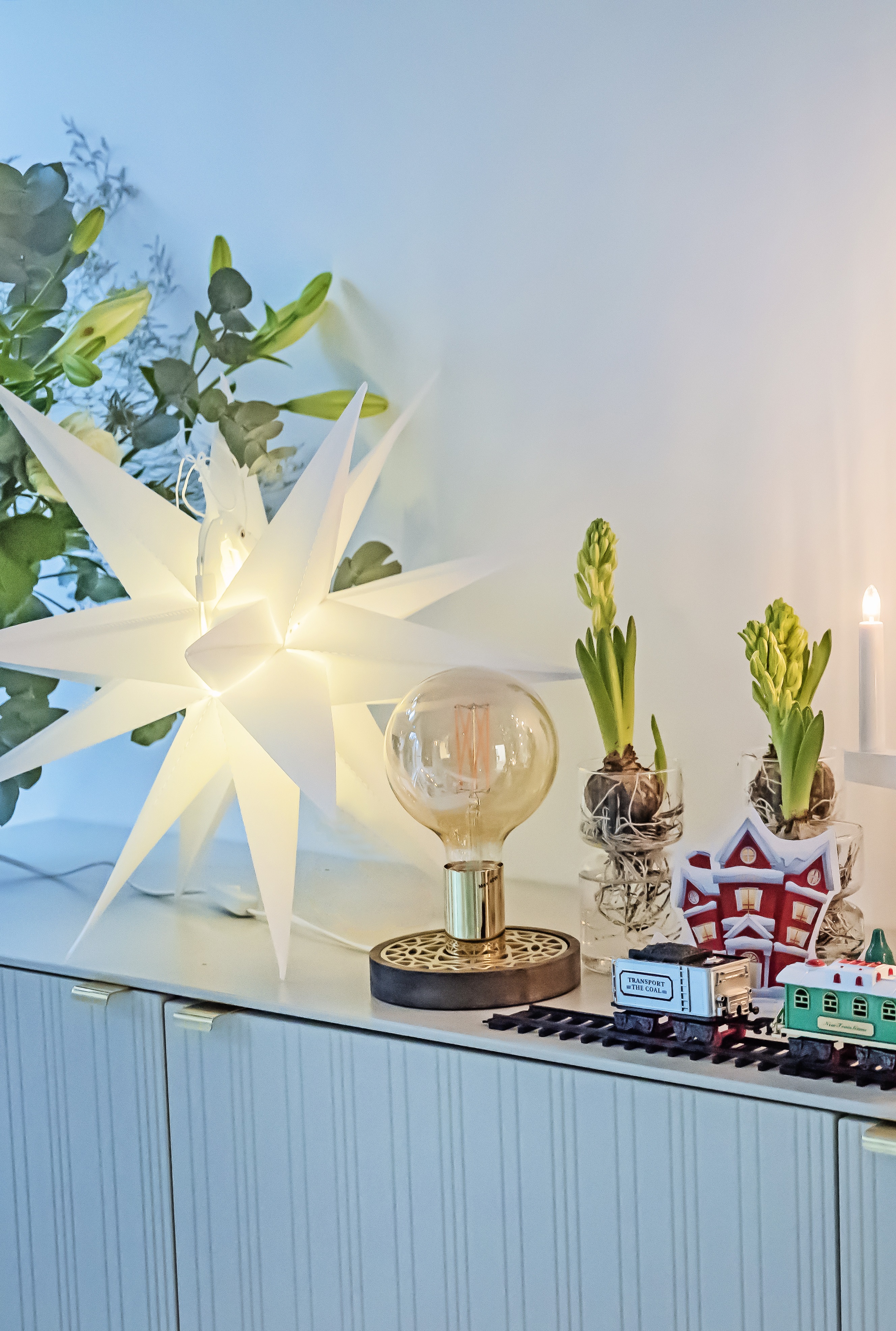 Advent Star - Alice - White - Indoor/Outdoor - 57x57 cm - 20