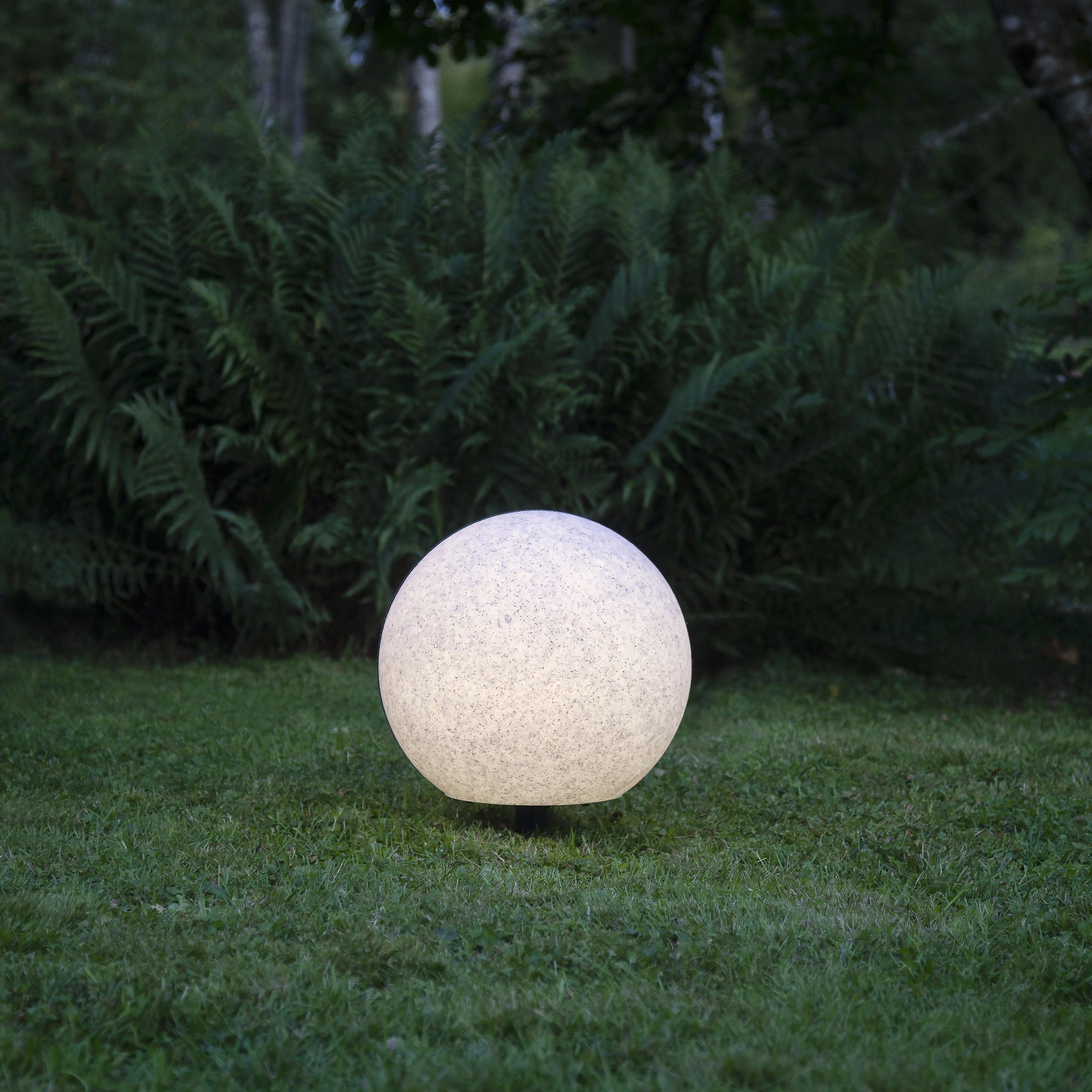 Utomhusdekoration GardenLight Stone - Grå