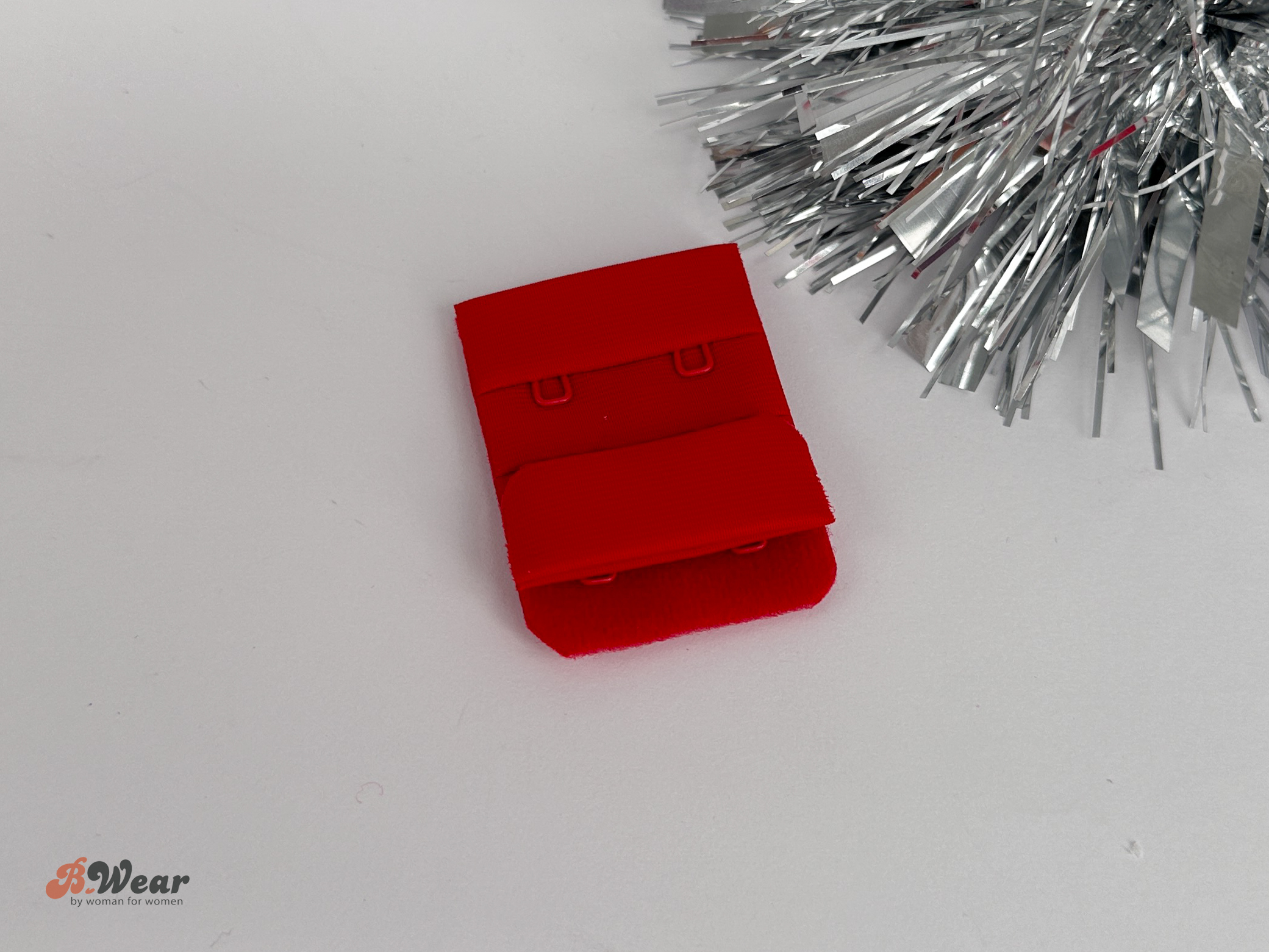 Hook & eye 2x3 - Red