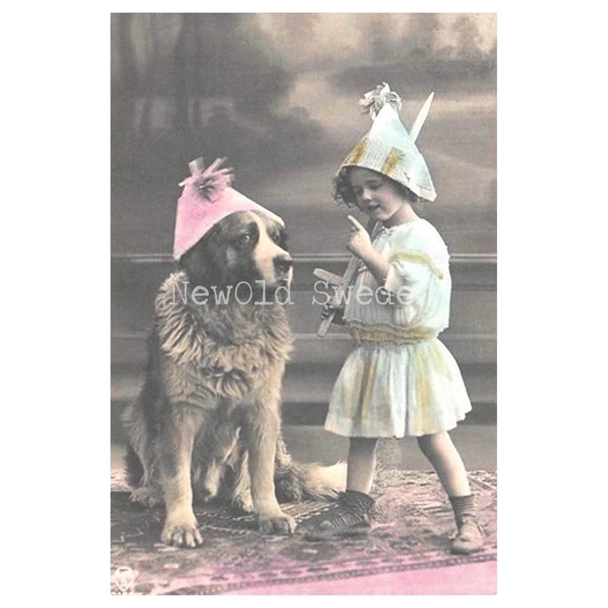 Knight Vintage Vykort Nr: 43 - 10 x 15 cm - 426 - 4