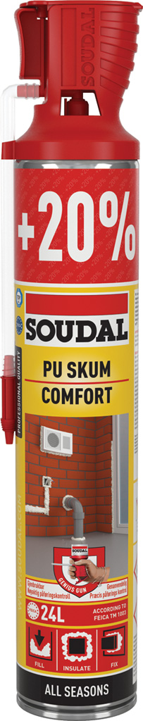 Soudal - Genius Gun Sealing Foam 720ml