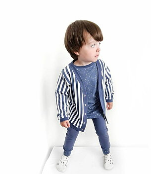 VERTICAL LINES - BLUE