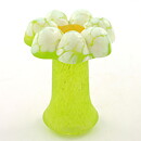 Monica Backström (1970s) Green Stylistic Flower 9 cm