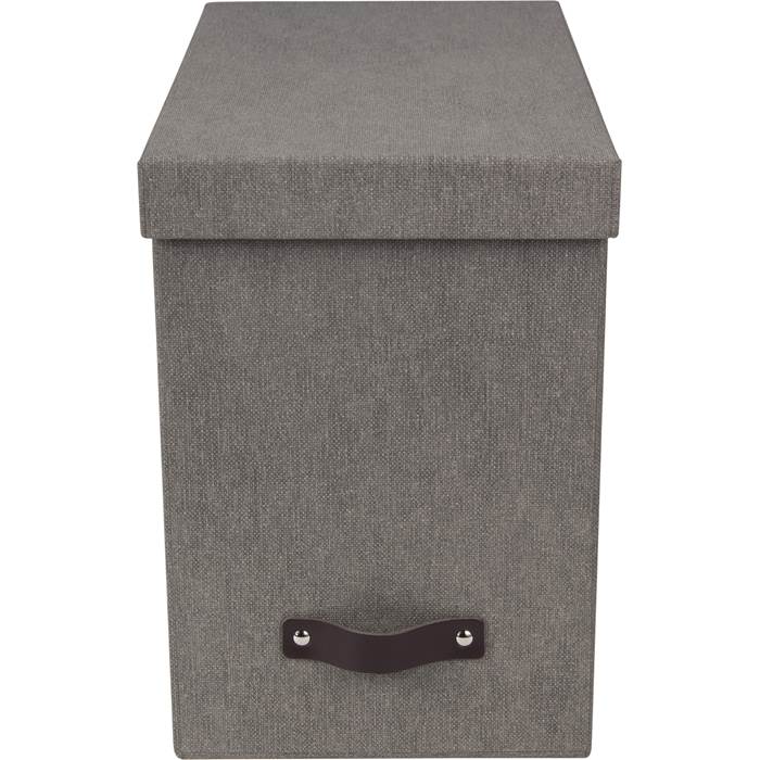 Hängmappslåda Johan canvas grå - 4
