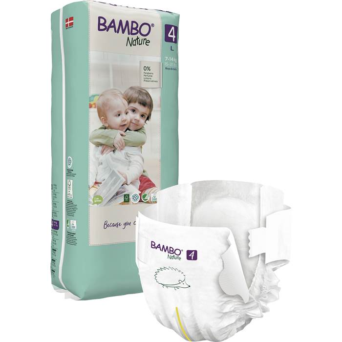 Blöjor Bambo Nature,7-14 kg,ta - 3