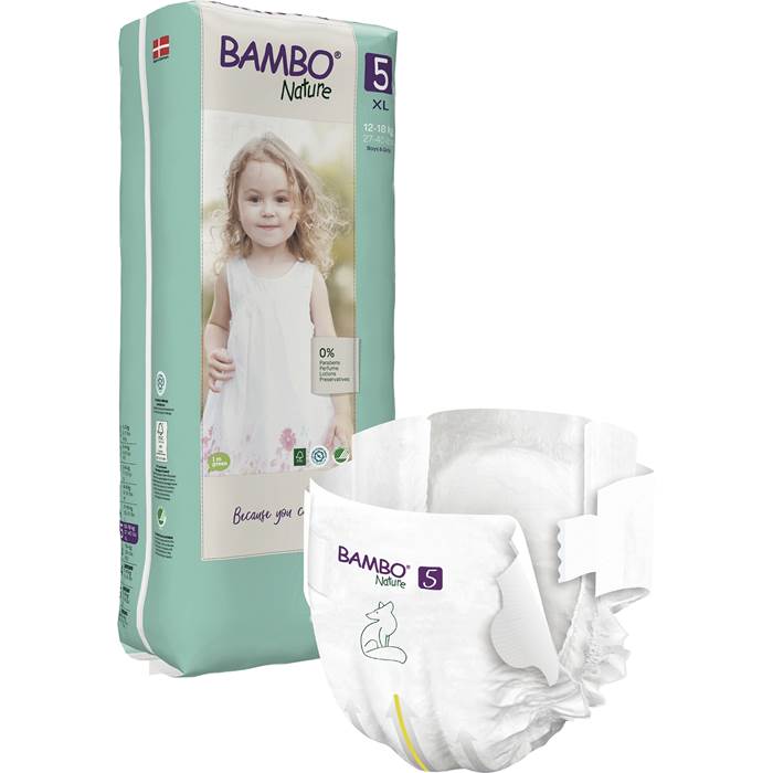 Blöjor Bambo Nature,12-18 kg,t - 3