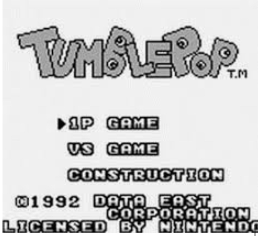 Tumble Pop - GB - 2
