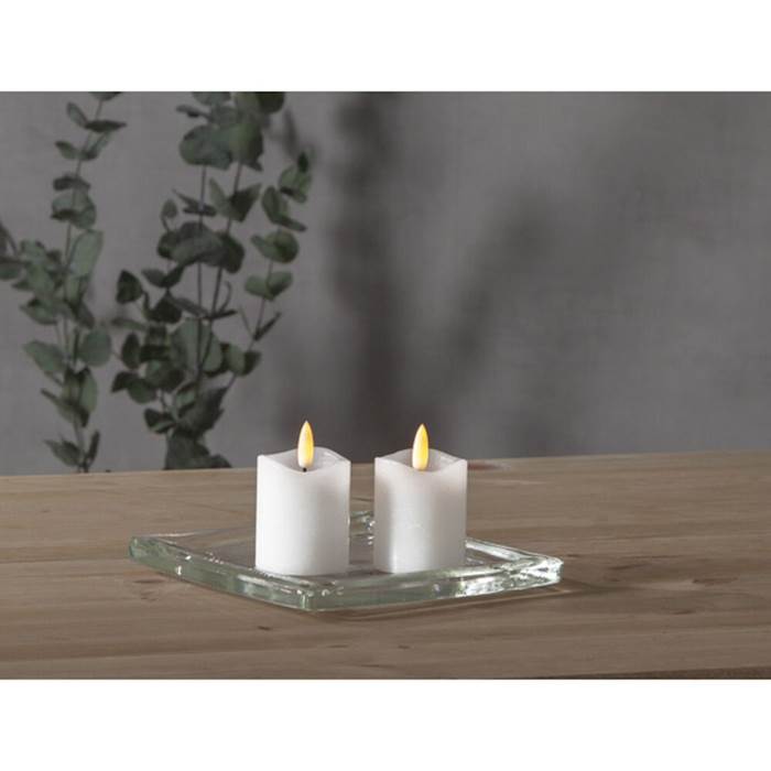 Blockljus LED Flamme 2-pack - 6
