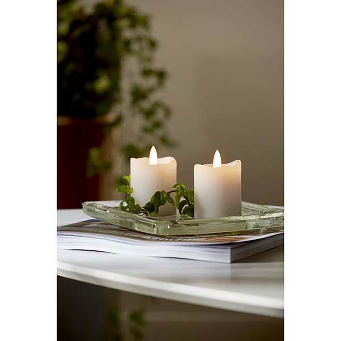 Blockljus LED Flamme 2-pack - 9