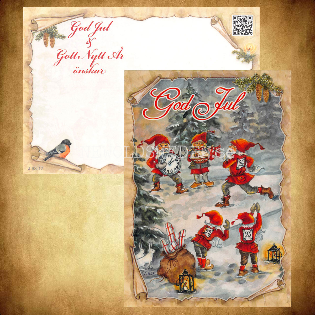 God Jul & Gott Nytt År - 1019 - 2