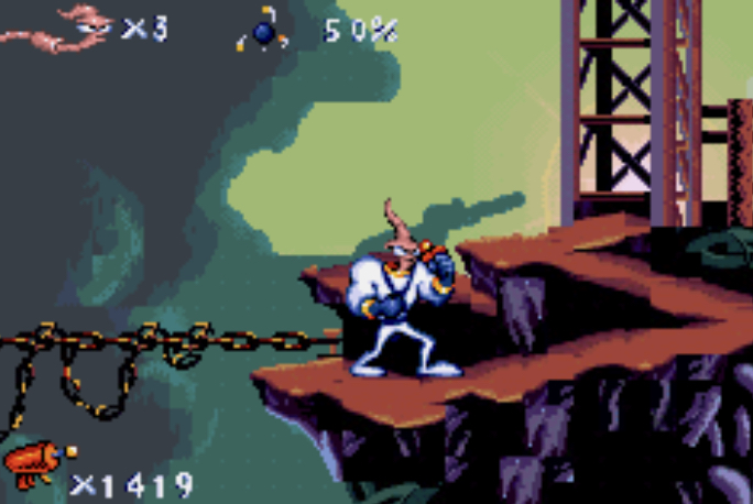 Earthworm Jim 1 - GBA - 2