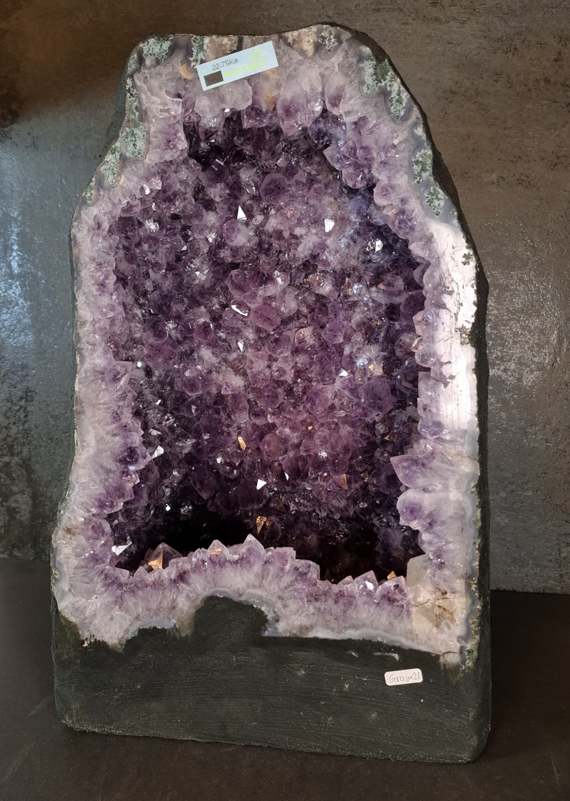 Ametistgrotta - 40cm