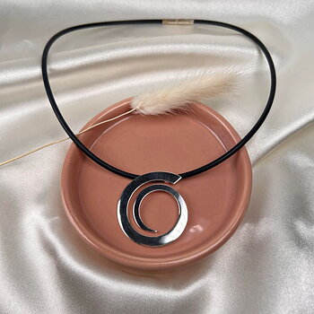 Kelim Vortex halsband silver