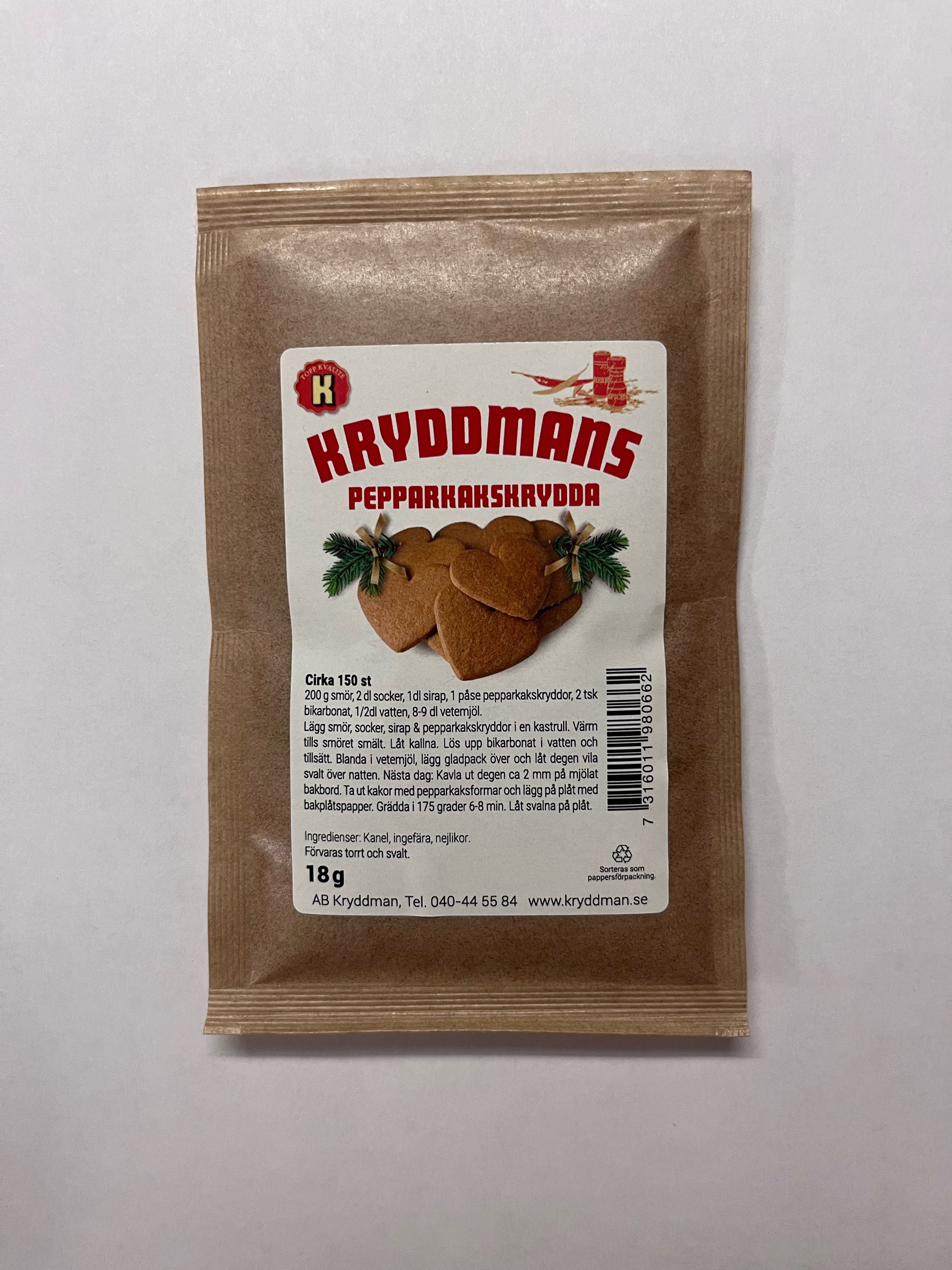Kryddmans Pepparkakskrydda