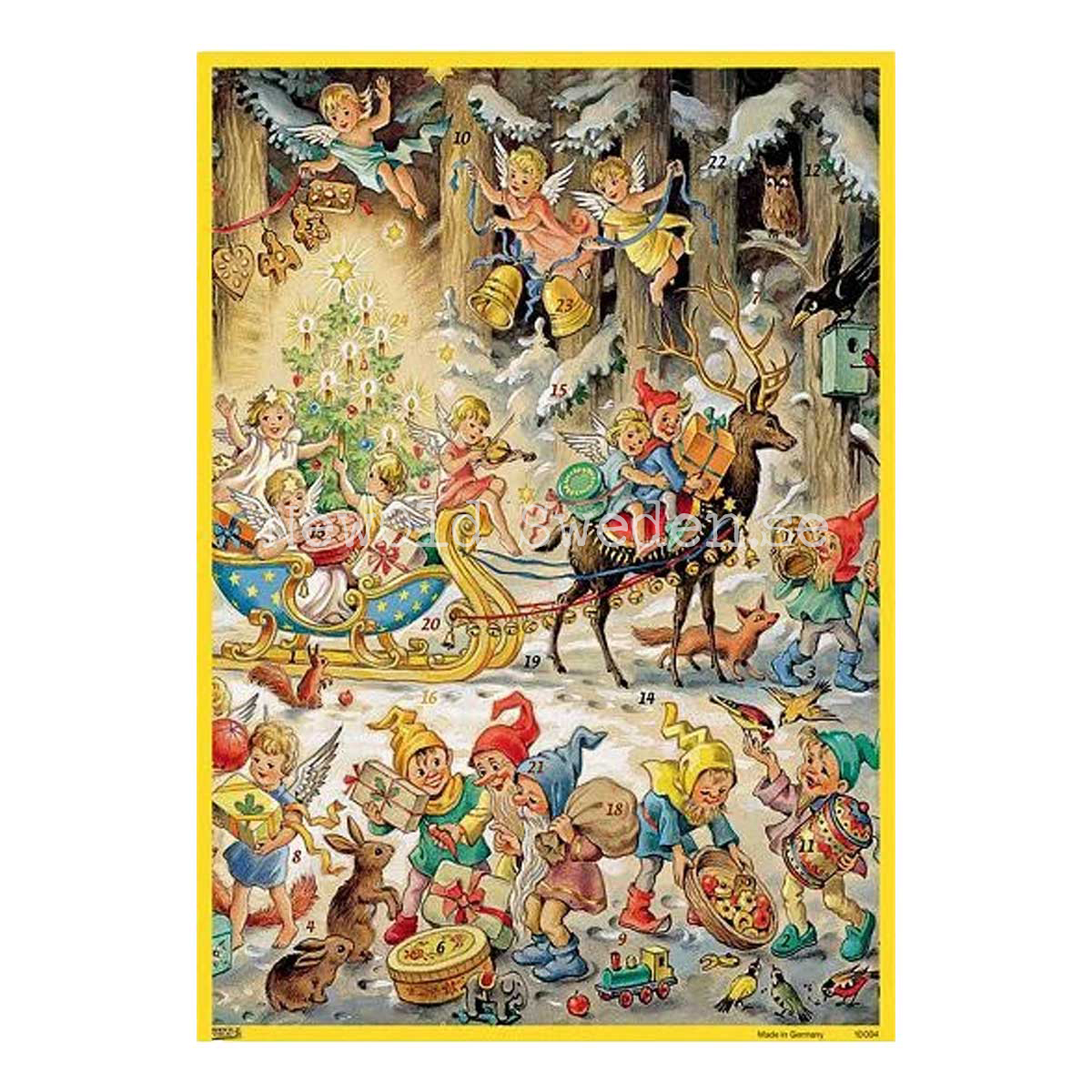 Adventskalender Retro Nostalgi Änglar & Barn 1957 - Elisabeth Buzek - 5