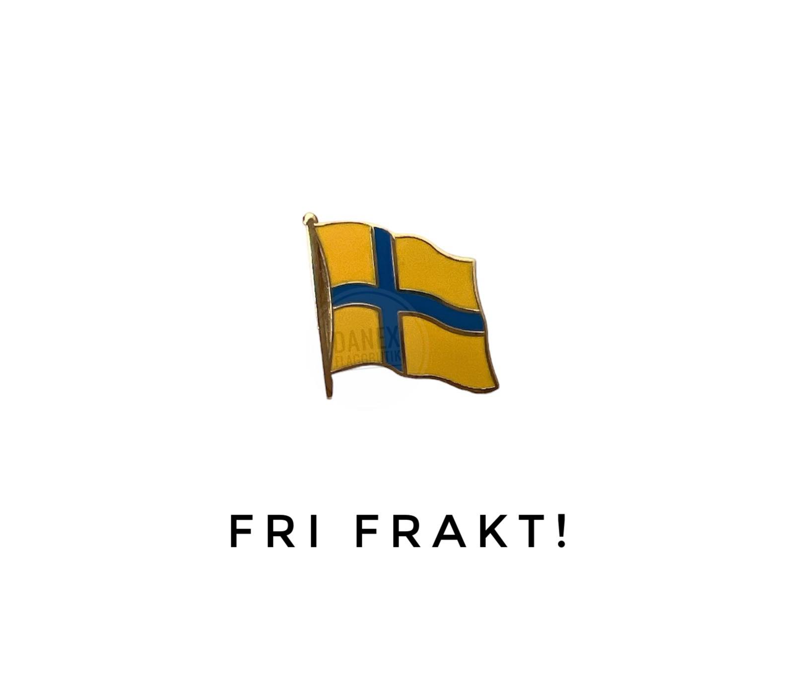 Pins Östergötland flagga