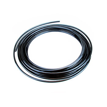 Liste 7 mm 2,4 m Sort