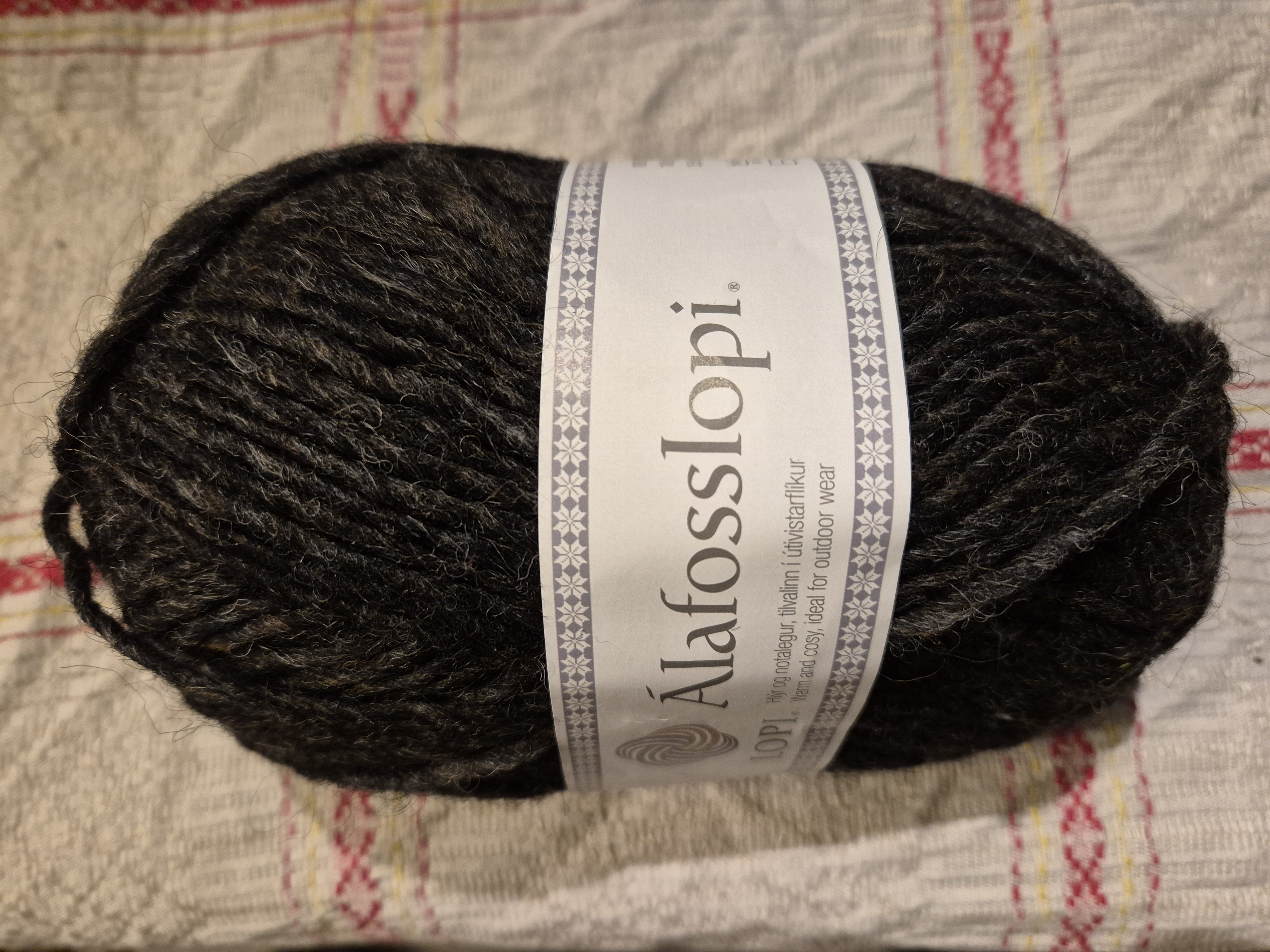 Alafosslopi 0005 Black heather 100g Istex Järbo - 2
