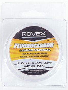 Rovex Fluorocarbon on 20 meter spool for rods and rigs