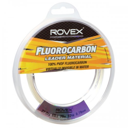 Rovex Fluorocarbon on 20 meter spool for rods and rigs
