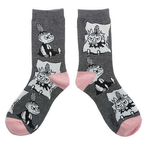 Mumin strumpor LILLA MY mumin damstrumpor Grå/rosa -  One size (EU 36-42) 